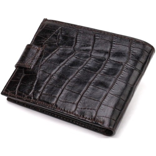 Гаманець Canpellini З натуральної шкіри Чорний (21747)