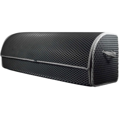 Сумка-органайзер EVAtech XL-PRO 32x100x30 см. Ромб чорний з сірим кантом (BS13643OX3RBG)