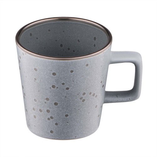 Чашка Ardesto Fasano, 310мл, кераміка, сірий (AR0231FG)