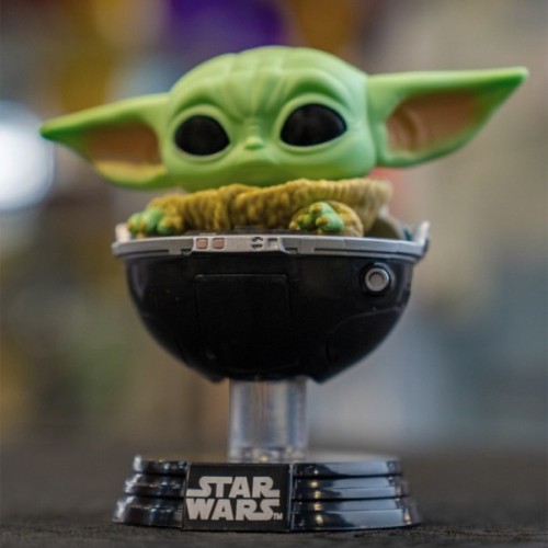 Фігурка для геймерів Funko Pop серії Мандалорець - Малюк Ґрогу у візочку (76551)