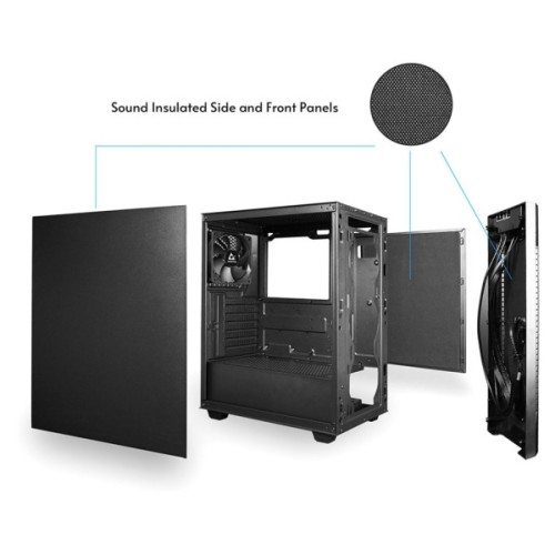 Корпус для ПК Chieftec ELOX (AS-01B-OP)