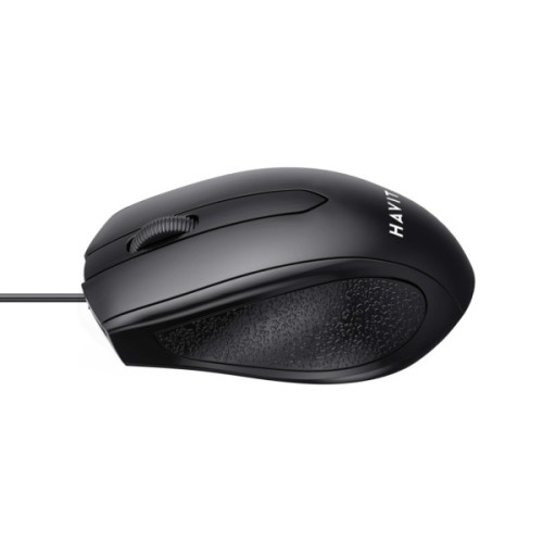Мишка Havit MS80 USB Black (6939119036607)