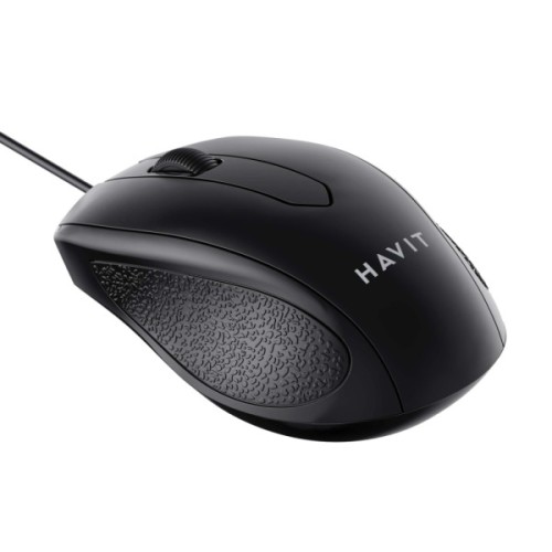 Мишка Havit MS80 USB Black (6939119036607)