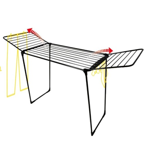 Сушарка для білизни Casa Si Poseidon Super 20m Black Підлогова (CS92254C04H) (DAS303061)