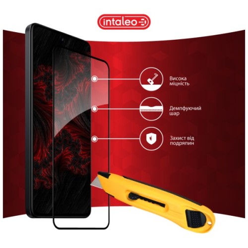 Скло захисне Intaleo Full Glue Xiaomi Redmi Note 14 Pro 4G Black (1283126599477)