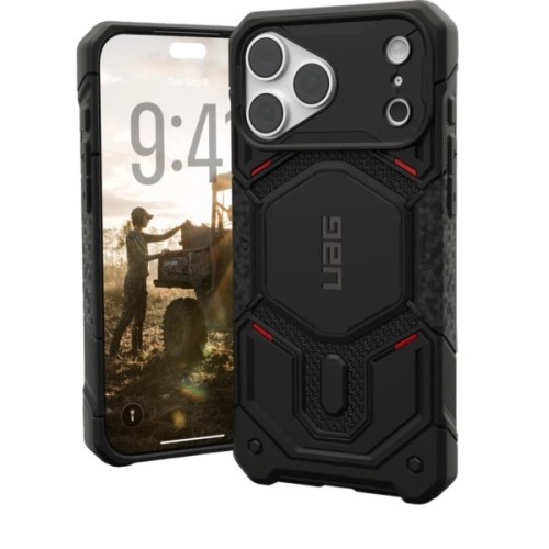 Чохол до мобільного телефона UAG Monarch Pro Magsafe iPhone 18 Pro Max Kevlar Black (114568113940)