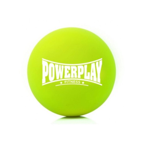 Масажний м'яч PowerPlay PP-4354 Silicone Lacrosse Ball (6.3см) Зелений (PP-4354_Green)