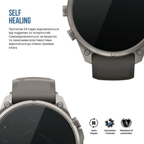 Плівка захисна Armorstandart Matte hydrogel Garmin Fenix 9 Pro Solar 47mm 6 pcs (ARM94011)