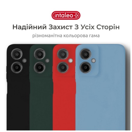 Чохол до мобільного телефона Intaleo SoftShell Moto G55 Red (1283126632402)