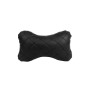 Подушка EVAtech ECO 27х16 см чорна з чорною ниткою (SPCRBB)