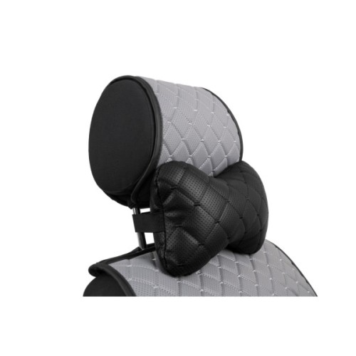 Подушка EVAtech ECO 27х16 см чорна з чорною ниткою (SPCRBB)