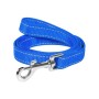 Повідець для собак Dog Extreme з нейлону подвійний Ш 20 мм Д 122 см блакитний (42982)