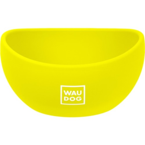 Посуд для котів WAUDOG Silicone Миска 250 мл жовта (50818)