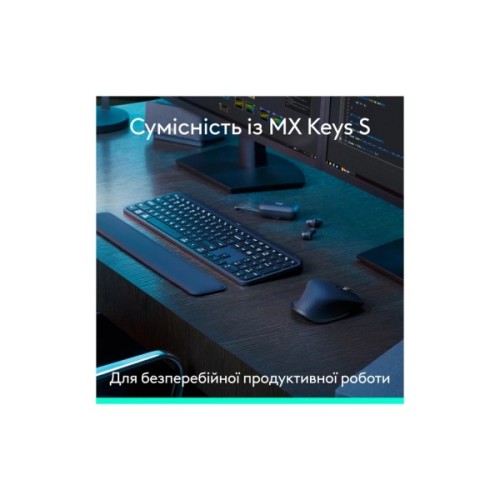 Мишка Logitech MX Master 3S Performance Bluetooth Graphite (910-007501)