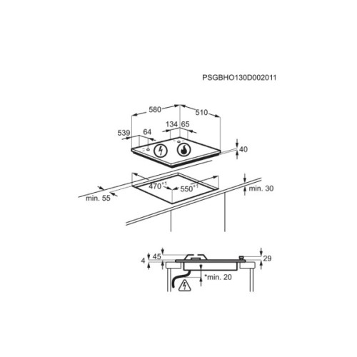 Варочна поверхня Electrolux EGE6172NOK