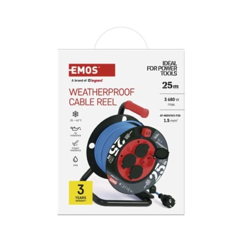 Мережевий подовжувач EMOS P08625W