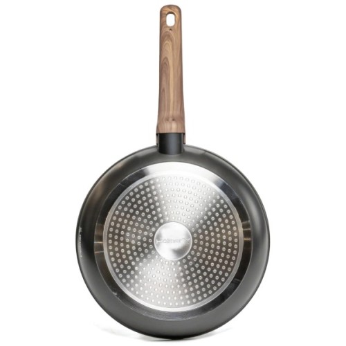 Сковорода Hölmer Wood кована з кришкою 28 см (FP-22528-SWBL Wood)