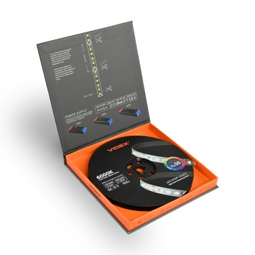 Світлодіодна стрічка Videx DC12V 120W 10M 6000K Ra98 IP20 (VL-LST28144-12126-B10)