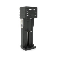 Зарядний пристрій для акумуляторів Liitokala 1 Slot, LED disp, USB, Li-ion/3.7V/3.8V, Li-Fe/3.2V, Ni-MH/1.2V (Lii-100C)