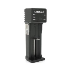 Зарядний пристрій для акумуляторів Liitokala 1 Slot, LED disp, USB, Li-ion/3.7V/3.8V, Li-Fe/3.2V, Ni-MH/1.2V (Lii-100C)