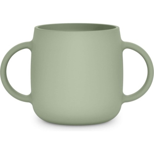 Поїльник-непроливайка Suavinex Colour Essence силіконова 3 в 1 (з носиком та трубочкою), 270 мл, +6 м , зелена (402899)