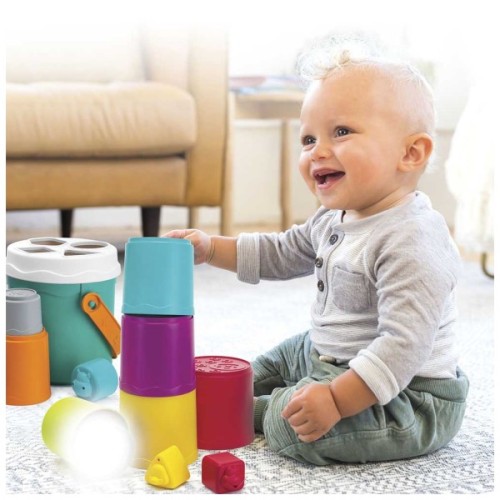 Розвиваюча іграшка Infantino сортер Райдужна вежа (315093I)