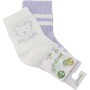 Шкарпетки дитячі Bibaby з ведмедиком (68412-12-18-creamviolet)