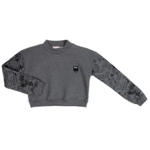 Спортивний костюм дитячий Toontoy на флісі (16794-140G-gray)