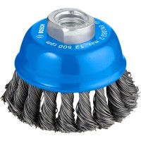 Щітка для електроінструменту Bosch Professional чашкова, сталь, 75мм, 0.5мм, M14 (1.608.622.029)