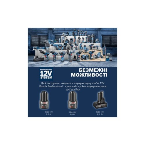 Шуруповерт Bosch GSR 12V-30, кейс (0.601.9G9.001)