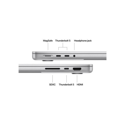Ноутбук Apple MacBook Pro 14 A3426 M5 Pro Silver (MGDP4UA/A)