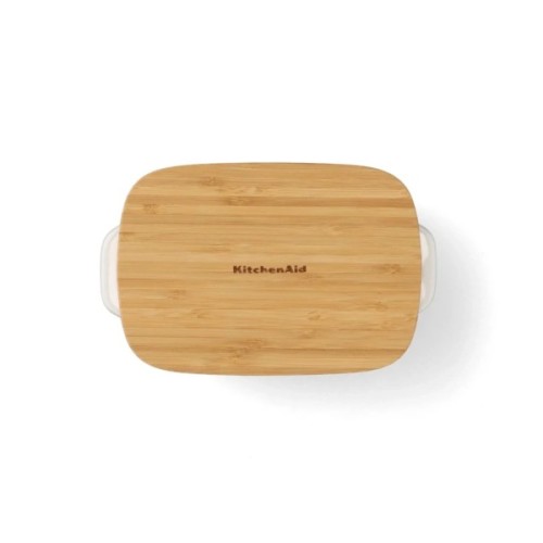 Форма для випікання KitchenAid з кришкою керамогранітна 0,9 л Фісташкова (CC007424-001)