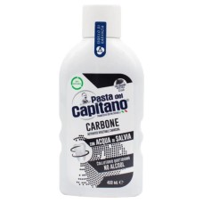 Ополіскувач для порожнини рота Pasta del Capitano Charcoal Carbone Mouthwash З активованим вугіллям 400 мл (8002140033001)