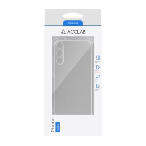 Чохол до мобільного телефона ACCLAB ShockProof Samsung Galaxy A15 Transparent (1283126590535)