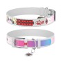 Нашийник для тварин WAUDOG Design з QR паспортом "Харлі Квін" М Ш 20 мм Д 29-38 см білий (0020-1002-15)
