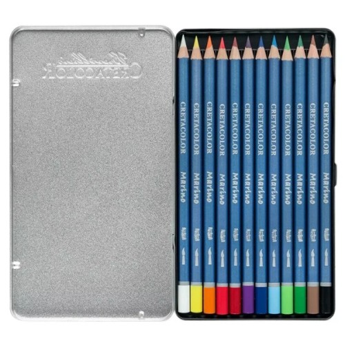 Олівці кольорові Cretacolor Marino акварельні 12 кольорів (9002592240124)