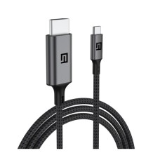 Кабель мультимедійний USB-C to HDMI M 2.0m 4K60Hz black Armorstandart (ARM76891)