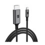 Кабель мультимедійний USB-C to HDMI M 2.0m 4K60Hz black Armorstandart (ARM76891)