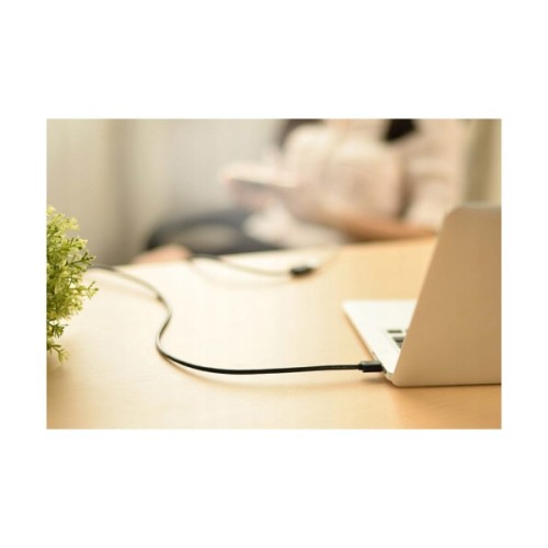 Дата кабель USB 2.0 AM/AF 1.0m US103 black Ugreen (10314)