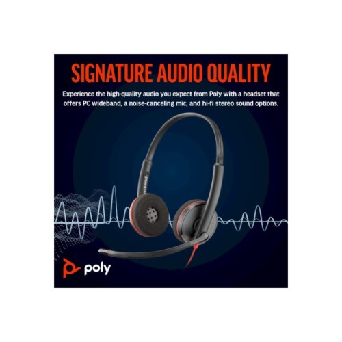 Навушники Poly Blackwire 3220 USB-A/C (8X228AA)