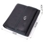 Гаманець ST Leather З натуральної шкіри Чорний (19500)