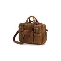 Сумка Vintage У вінтажному стилі Коричнева (14051)