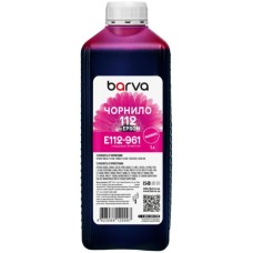 Чорнило Barva Epson 112 1л, Pigm. Magenta (E112-961)