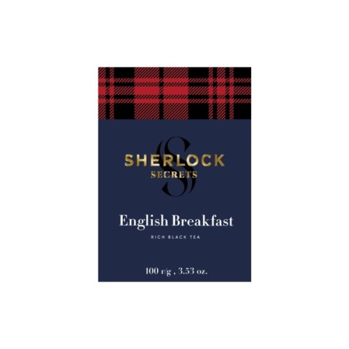Чай Sherlock Secrets English Breakfast чорний листовий 100 г (shs.00902)
