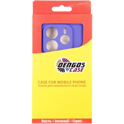 Чохол до мобільного телефона Dengos Carbon Xiaomi Redmi Note 14 4G (purple) (DG-TPU-CRBN-224)