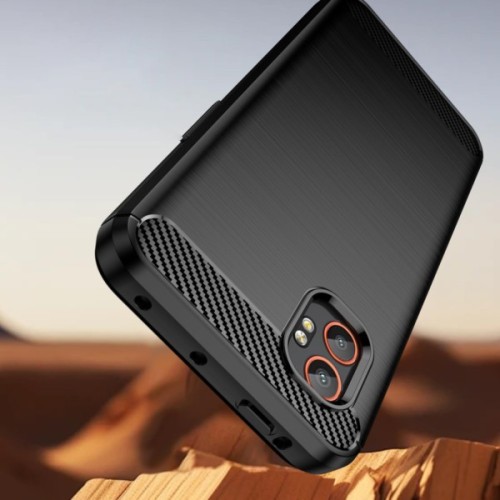 Чохол до мобільного телефона BeCover Carbon Series Samsung Galaxy XCover7 Pro SM-G766B Black (713559)