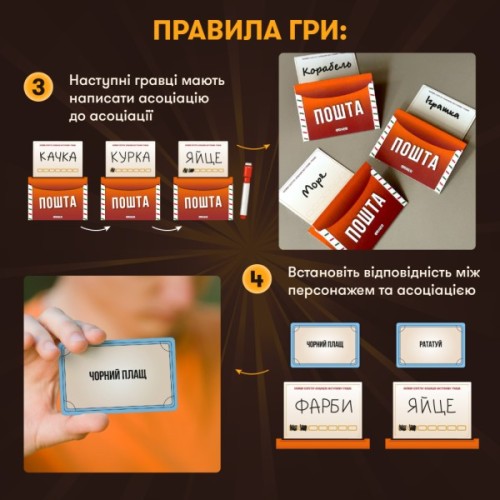 Настільна гра Orner Секретні персонажі (укр.) (orner-2929)