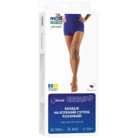 Бандаж MedTextile Бандаж на колінний суглоб розємний, розмір L/XL, люксшт (4820137292828)