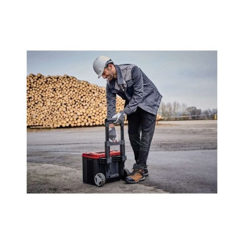 Ящик для інструментів Einhell E-Case L з колесами, до 120кг, колеса 15см (4540014)