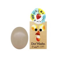 Тверде мило Pelican Dot Washy З фруктовими кислотами та глиною 75 г (4976631478234)